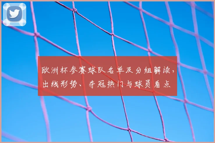 欧洲杯参赛球队名单及分组解读,出线形势、夺冠热门与球员看点